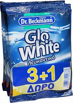Εικόνα της DR BECKMANN ΛΕΥΚΑΝΤΙΚΟ ΠΛΥΣΗΣ 65ΓΡ GLO WHITE (3+1ΔΩΡΟ)